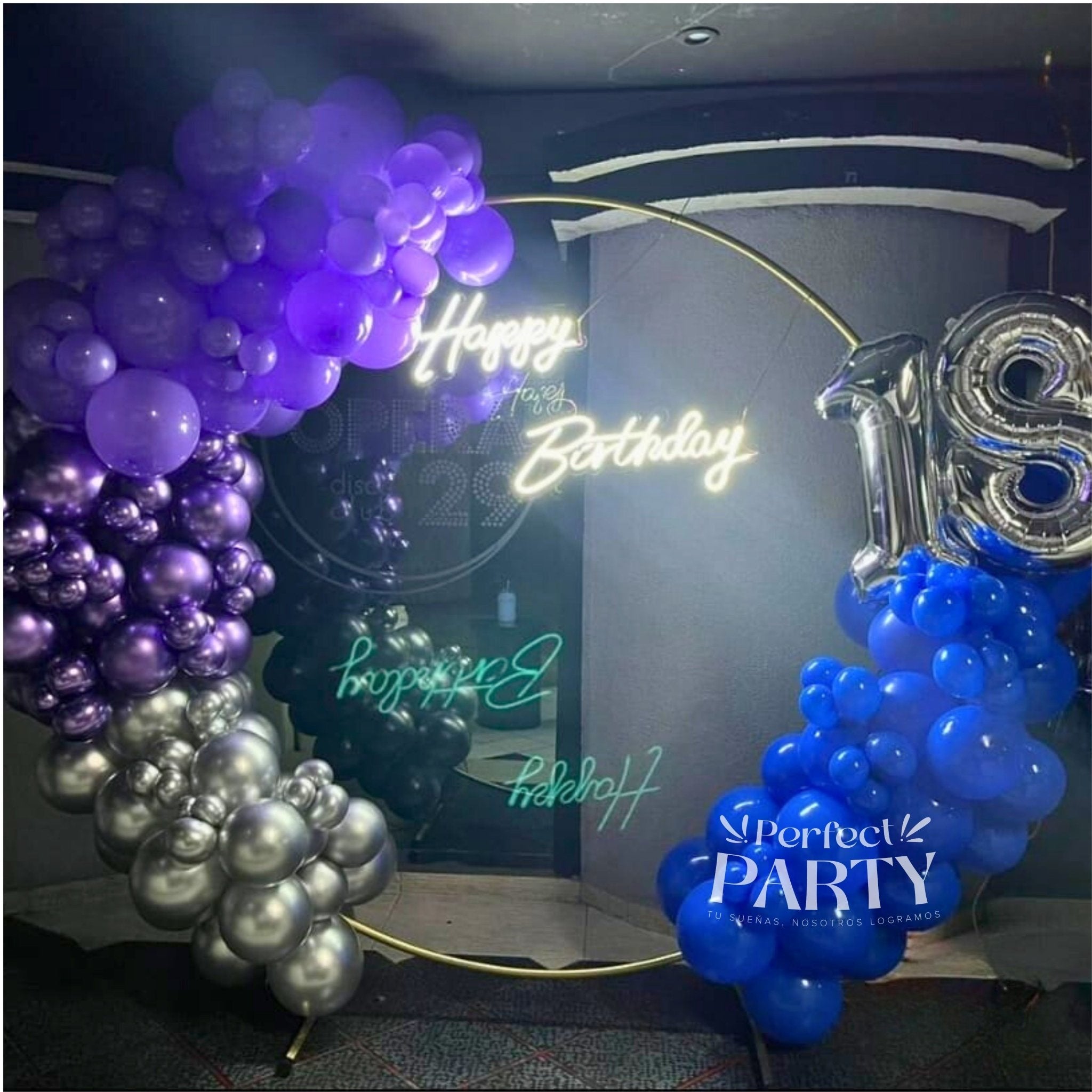 Decoración con globos | Decoración de cumpleaños - Perfect Party